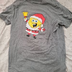 Limited edition old navy SpongeBob Christmas shirt